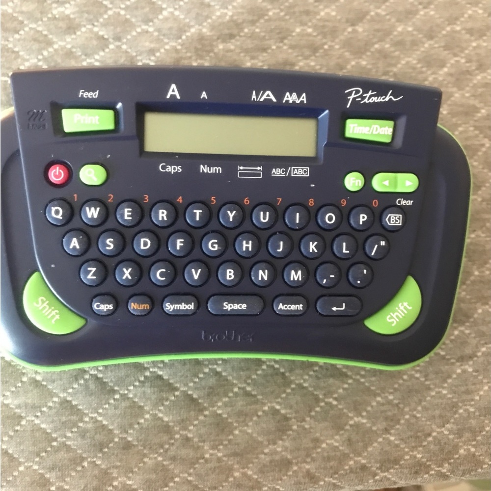 Label Maker BROTHERS PT 80 NEW Brother Pt-80 P-Touch Electronic Labeling System